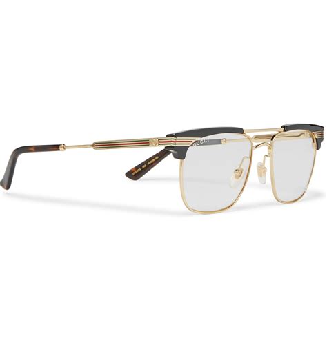 gucci gold frame reading glasses|Gucci reading glasses for men.